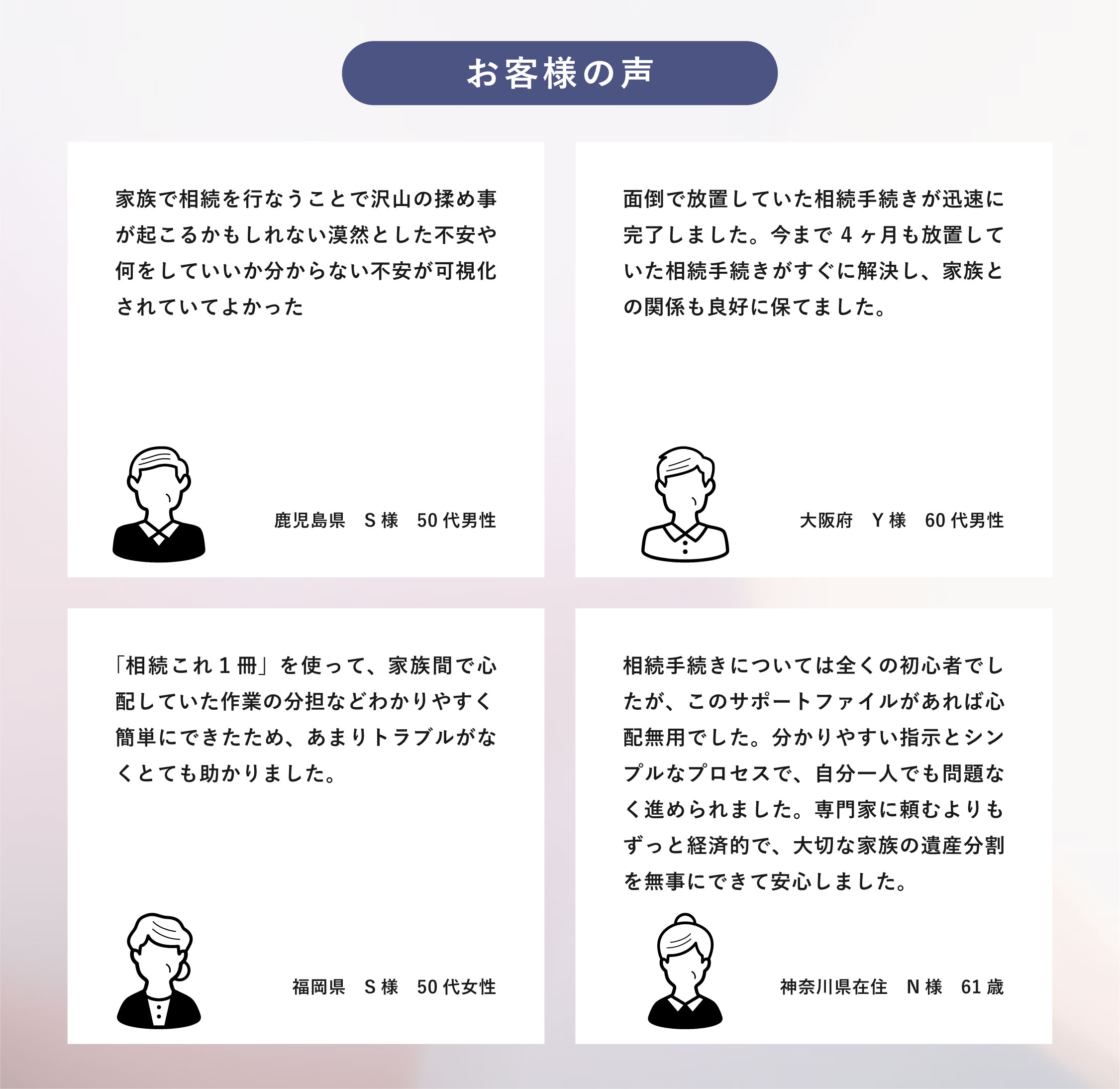 お客様の声の1部分６